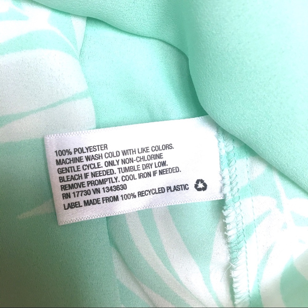 AVA+VIV TANK TOP PALM LEAF PRINT - Picture 4 of 6